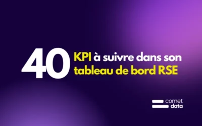 40 KPI à suivre dans son tableau de bord RSE