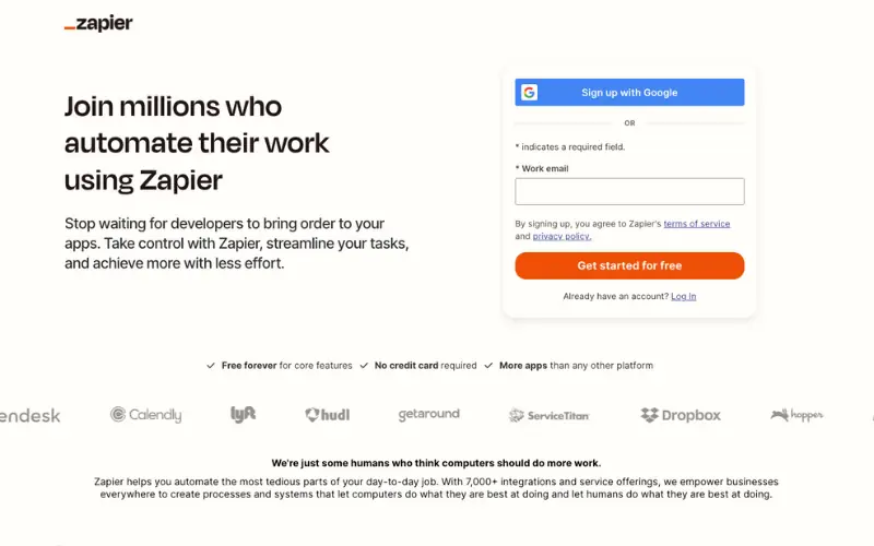 Zapier pour automatiser ses tâches